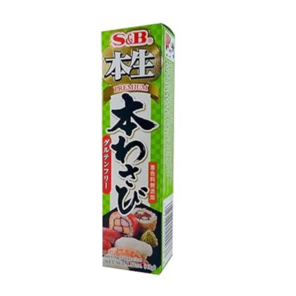 S&B Premium Wasabi Paste in Tube, 1.52 Ounce