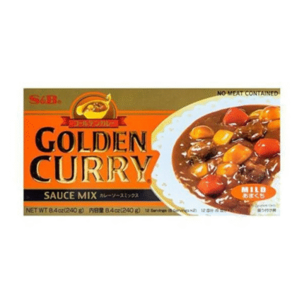 S&B Golden Curry Sauce Mix, Mild, 7.8 Ounce