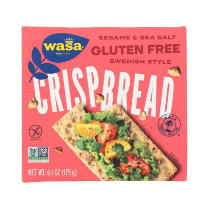Wasa, Gluten Free Sesame & Sea Salt Crispbread